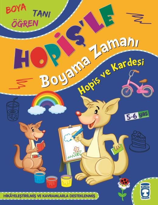 Hopiş Ve Kardeşi - Hopiş'le Boyama Zamanı