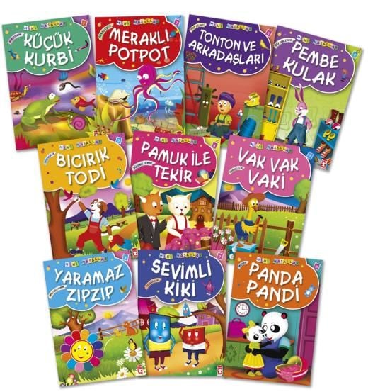 Mini Masallar 1 Set - (10 Kitap)