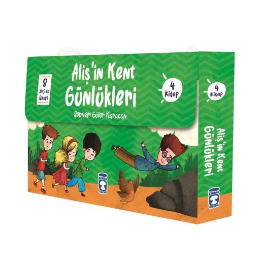 Aliş'in Kent Günlükleri - Set (4 Kitap)