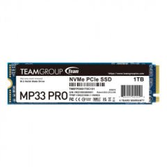 Team MP33 Pro 1TB 3500/3000MB/s NVMe PCIe Gen3x4 M.2 SSD Disk  (TM8FPD001T0C101)