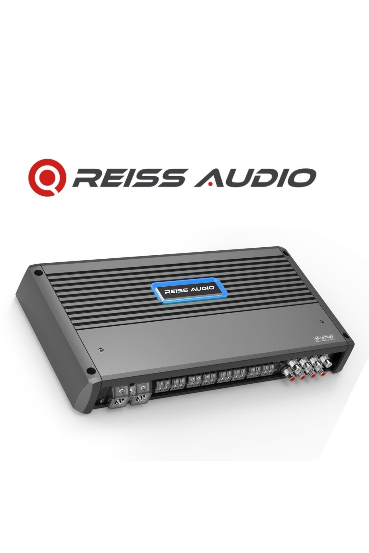 Reiss Audio Rs-SD200.8D 8kanal Profesyonel Oto Amfi Anfi 2Ohm 350Rms X8--4 Ohm 200Rms x8--4 Ohm Bridged 4X700RMS