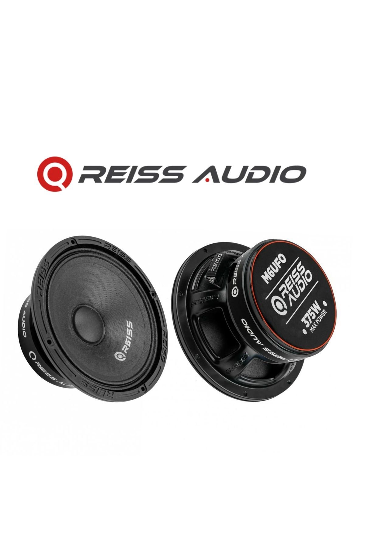 Reiss Audio Rs-m6ufo En Iyisini Isteyenlere Çifti 750wat-300w Rms 16 Cm Oto Midrange Hoparlör