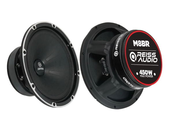 Reiss Rs-M8BR En Iyisini Isteyenlere Çifti 900wat-400w Rms Apocalypse Tipi 20 Cm Oto Midrange Hoparlör