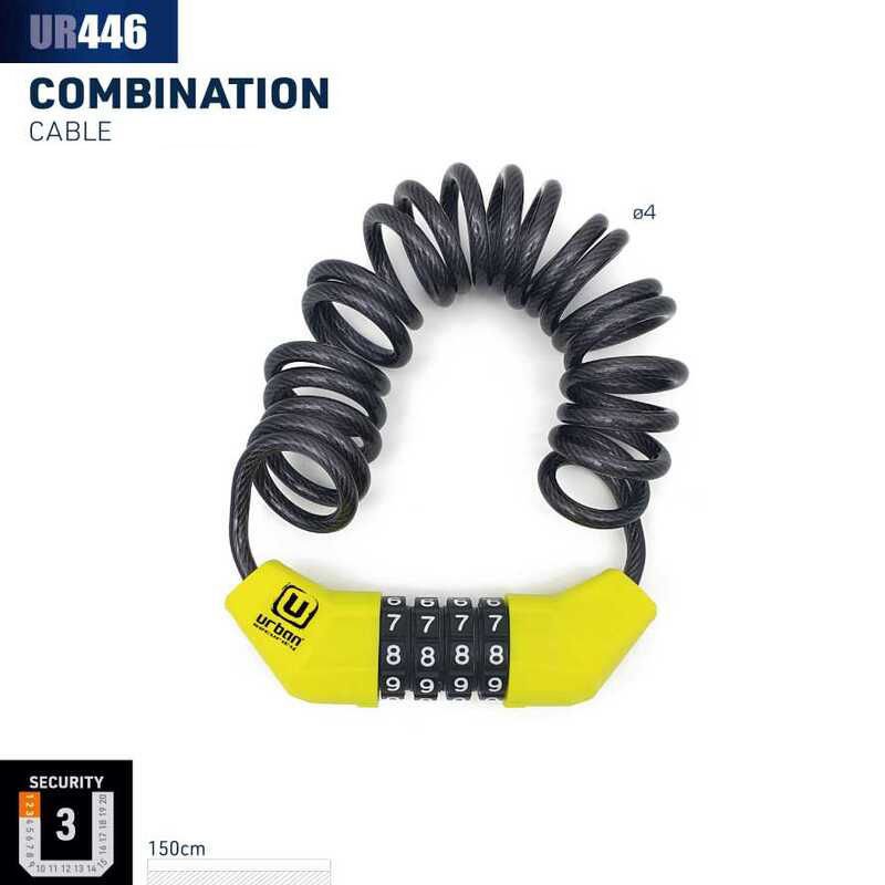 Urban Security Ur446 Şifreli Halat Kilit