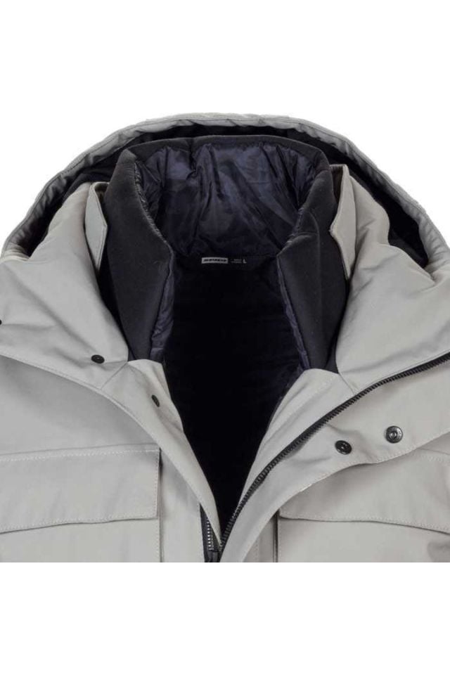 Riding Parka Buz Beyazı