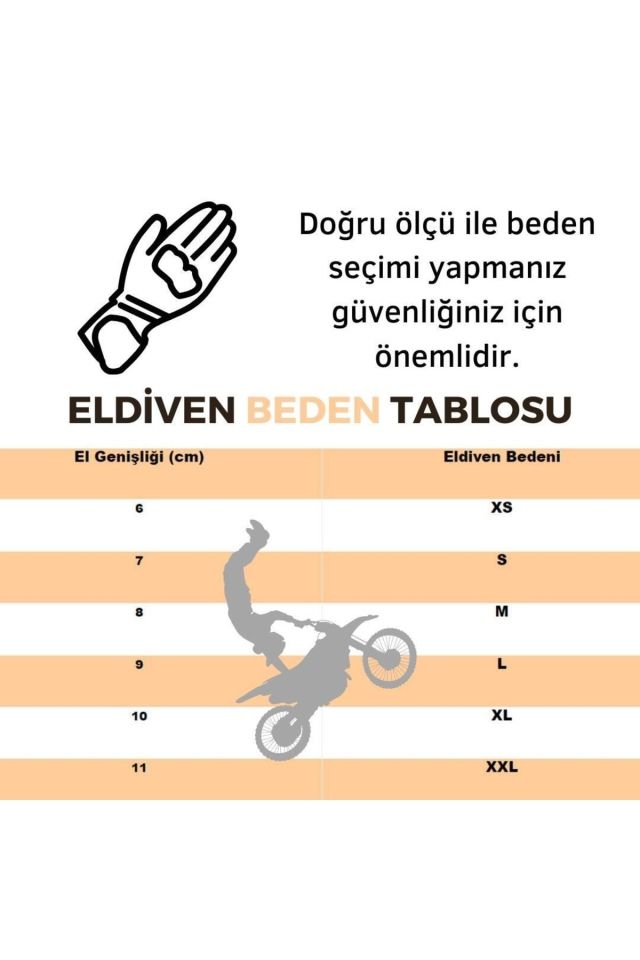 Gig Pro Deri Eldiven Bej