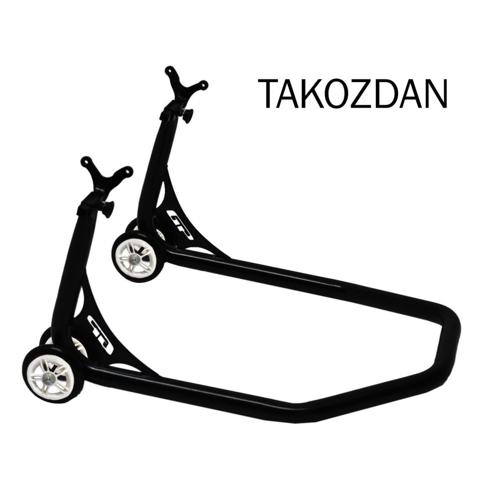 Universal Demir Arka Kaldırma Sehpası Siyah (Takozdan)