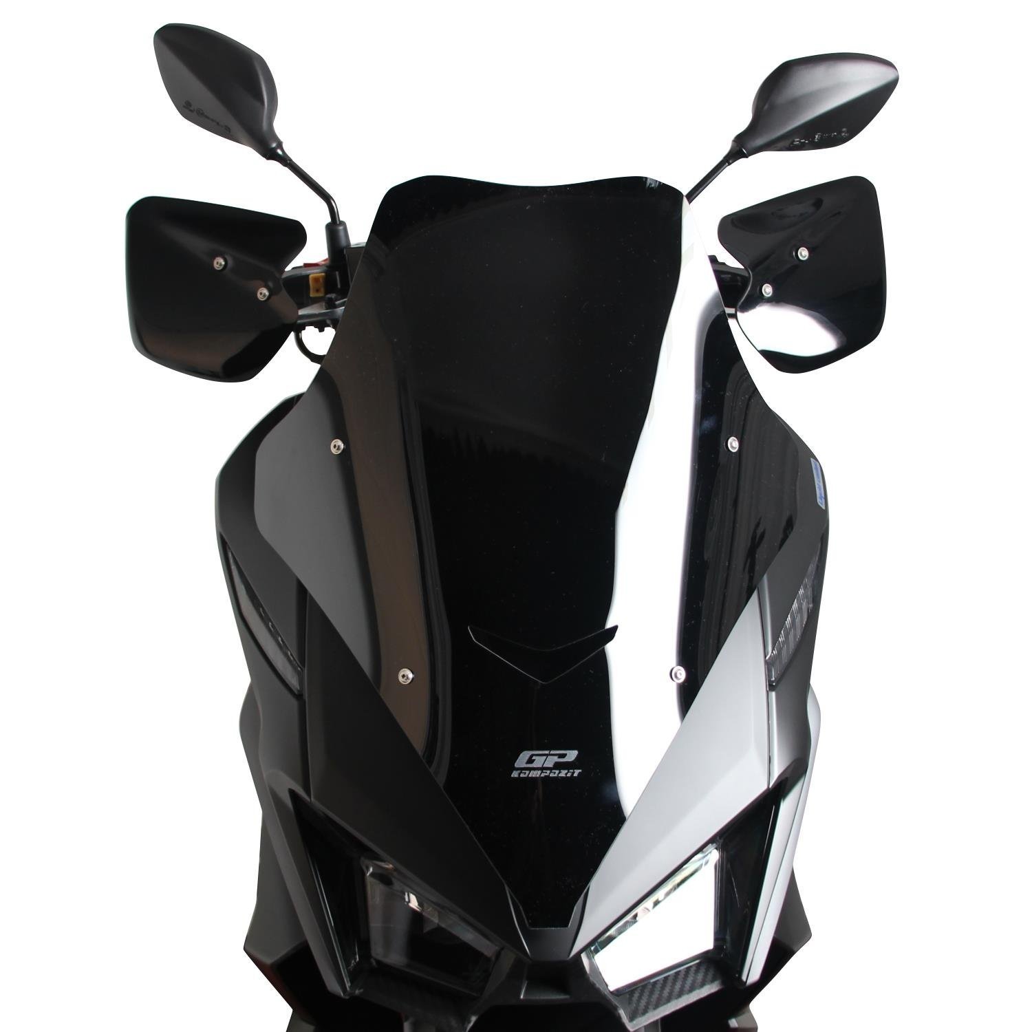 SYM Jet X 125 2022-2024 Uyumlu Kısa Ön Cam Siyah