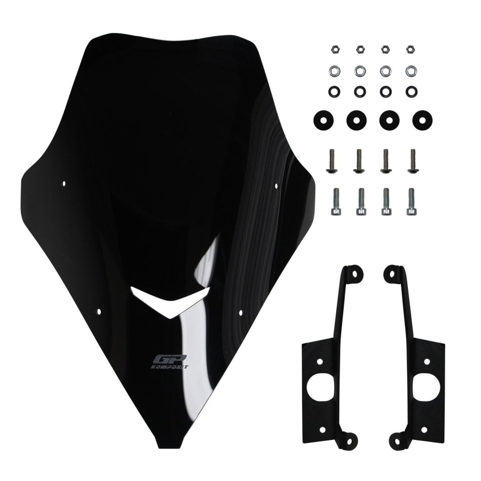 SYM Jet X 125 2022-2024 Uyumlu Kısa Ön Cam Siyah