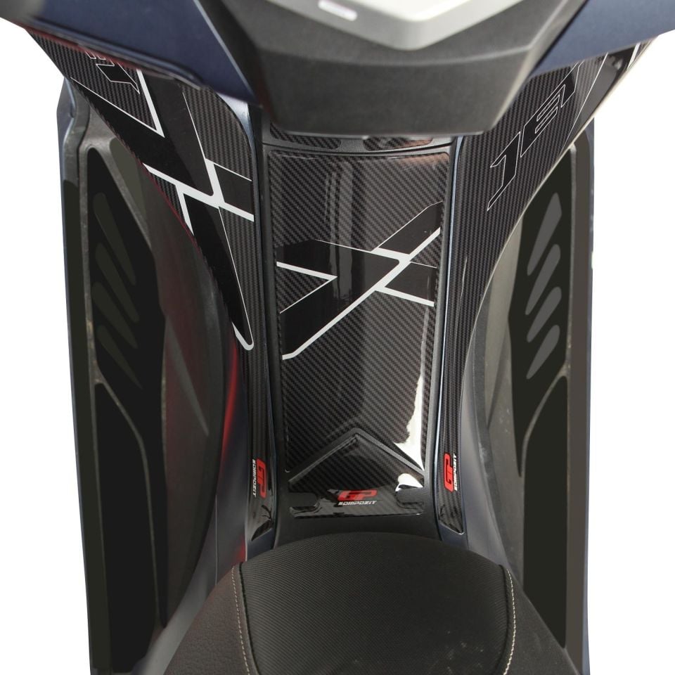 SYM Jet X 125 2022-2024 Uyumlu Tank Pad Seti Karbon