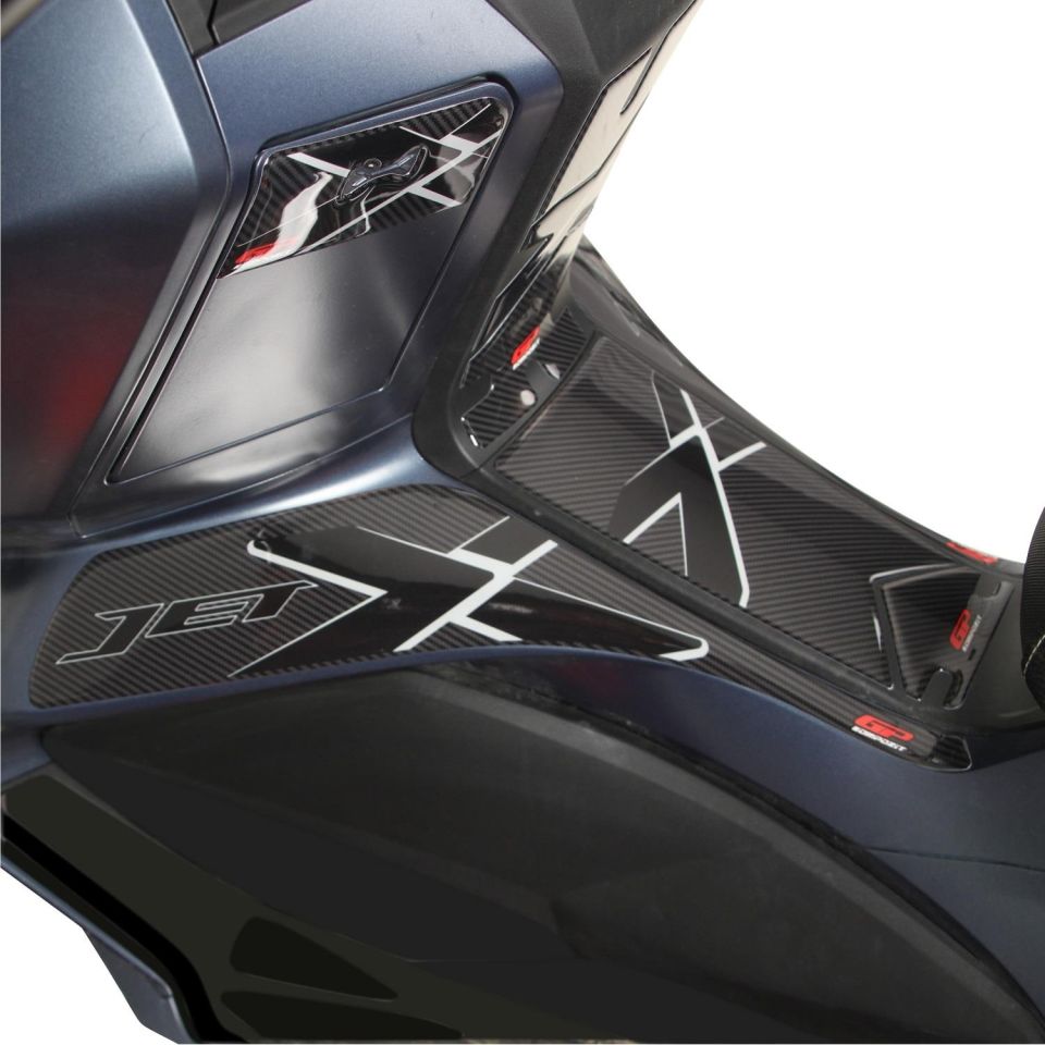SYM Jet X 125 2022-2024 Uyumlu Tank Pad Seti Karbon