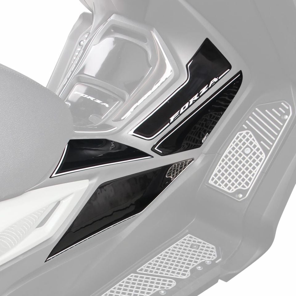 Honda Forza 250 2018-2024 Uyumlu Yan Alt Ayak Pad Gri