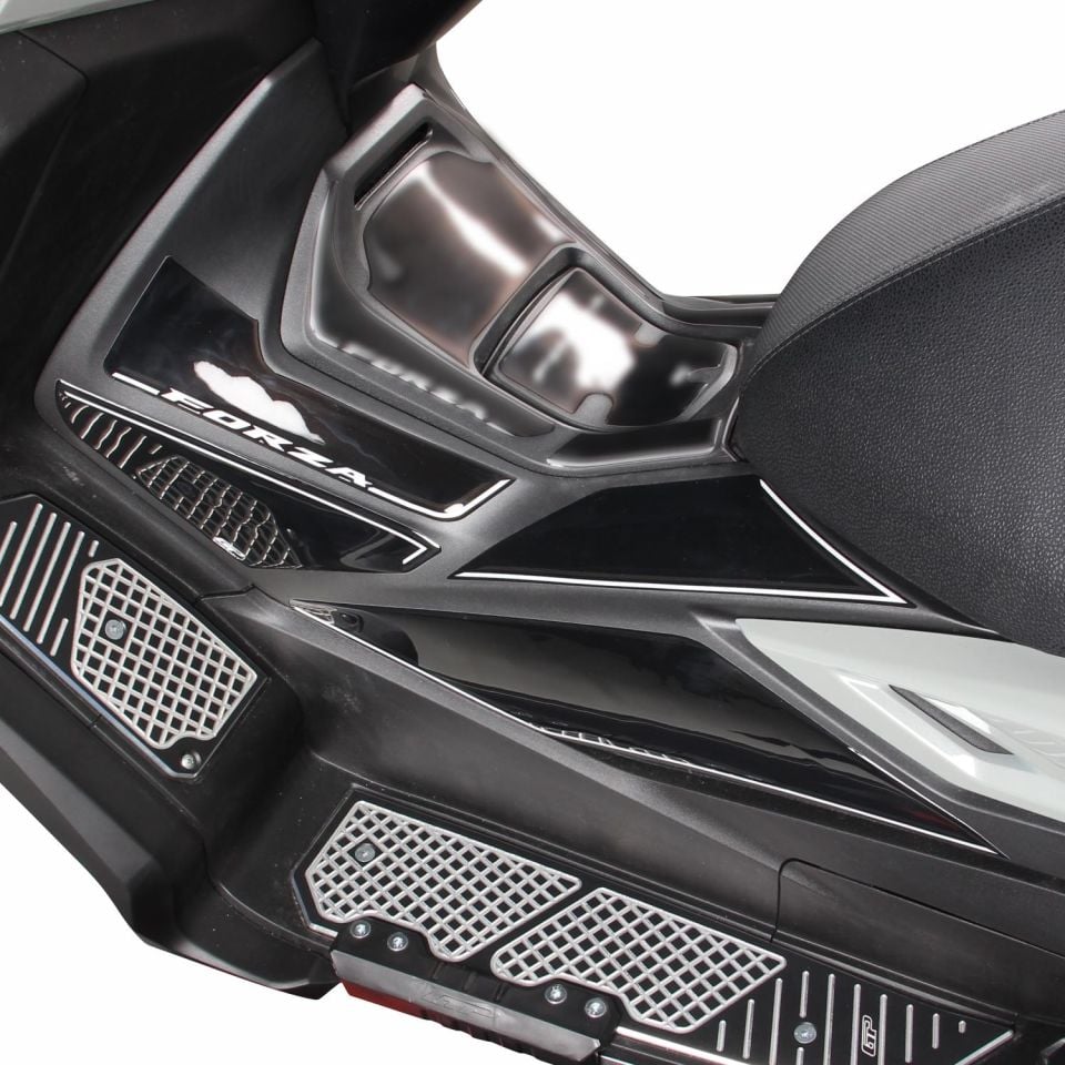 Honda Forza 250 2018-2024 Uyumlu Yan Alt Ayak Pad Gri