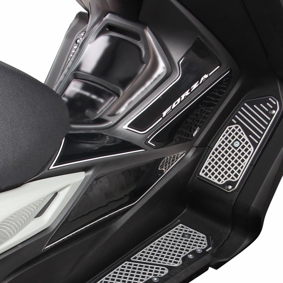Honda Forza 250 2018-2024 Uyumlu Yan Alt Ayak Pad Siyah