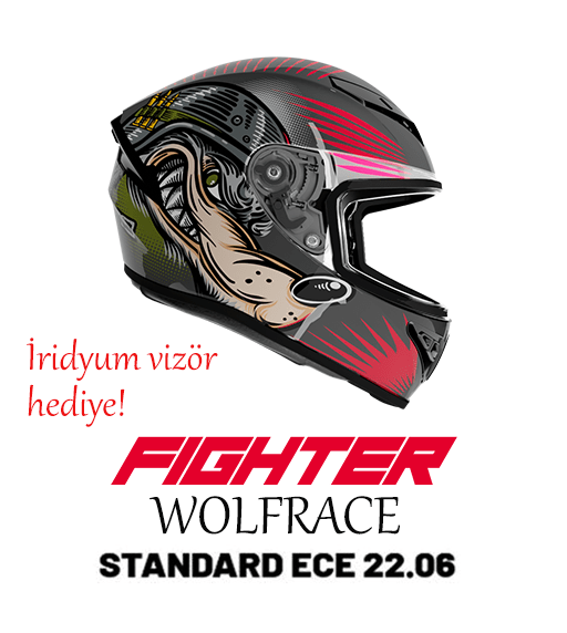 Fullface SH-870 FIGHTER WOLFRACE