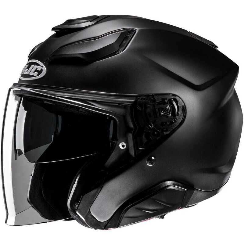 F31 Kask Semi Flat Siyah