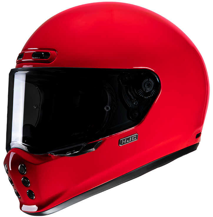 V10 Kask Koyu Kırmızı