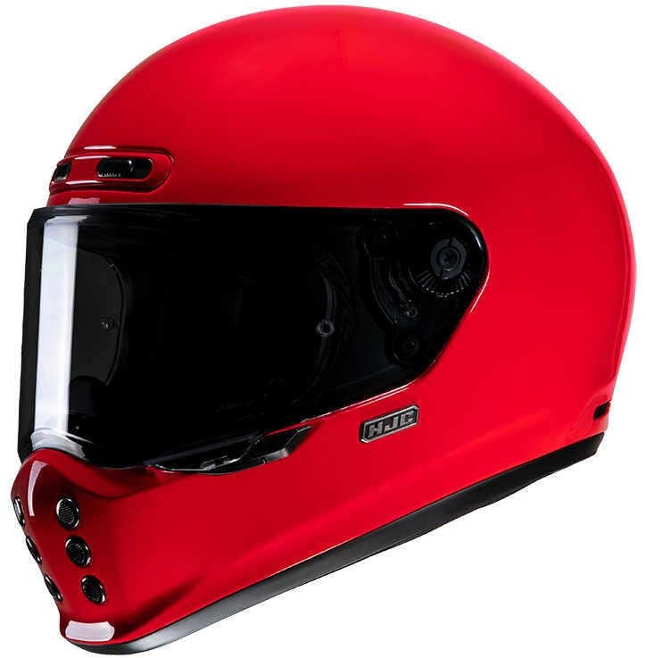 V10 Kask Koyu Kırmızı