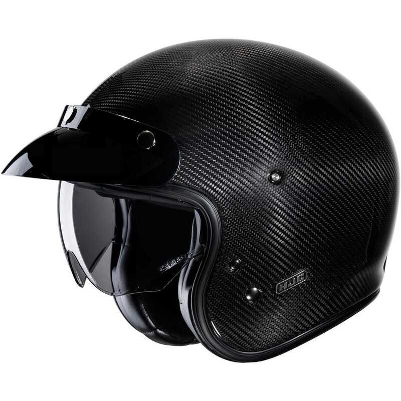 V31 Kask Karbon Siyah
