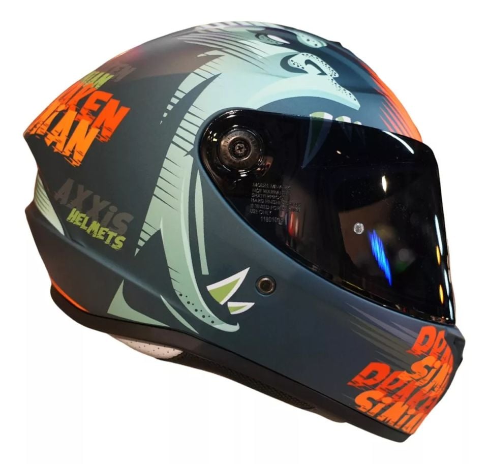 Draken S Simian B4 Matt Flour Orange
