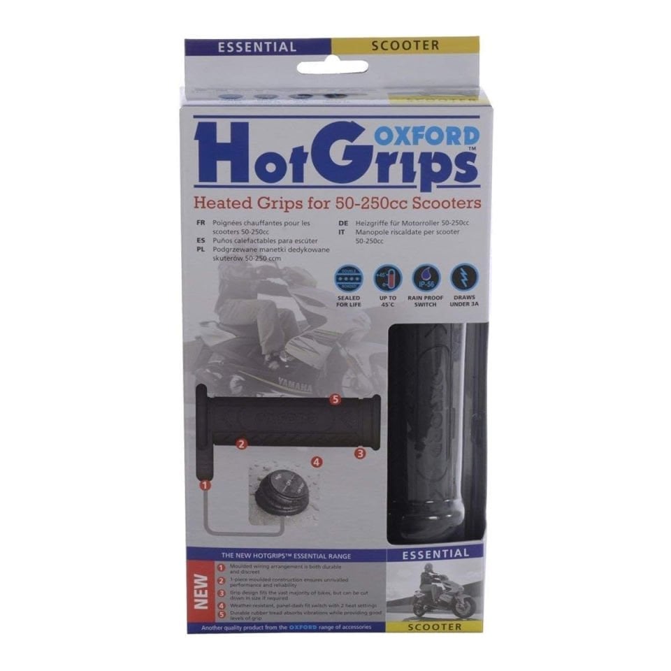 Oxford OF772 Hotgrips Scooter With Panel