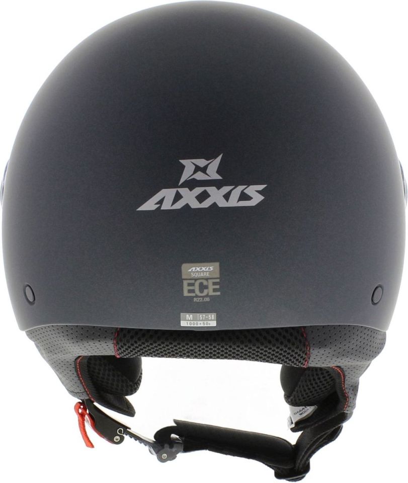 Square S Solid A2 Matt Titanium Kask