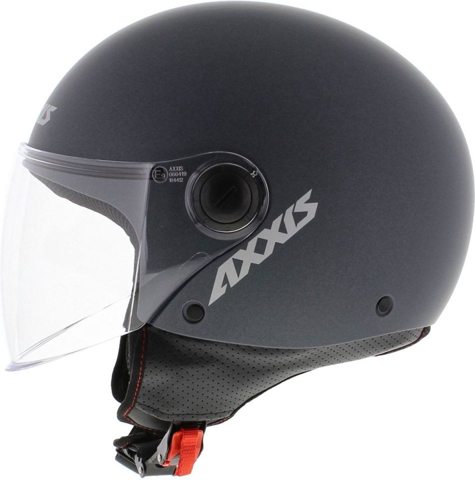 Square S Solid A2 Matt Titanium Kask