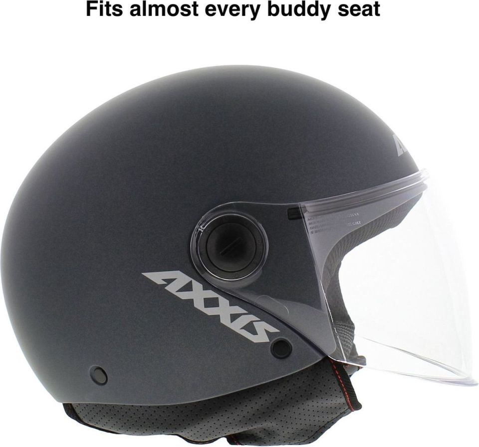 Square S Solid A2 Matt Titanium Kask