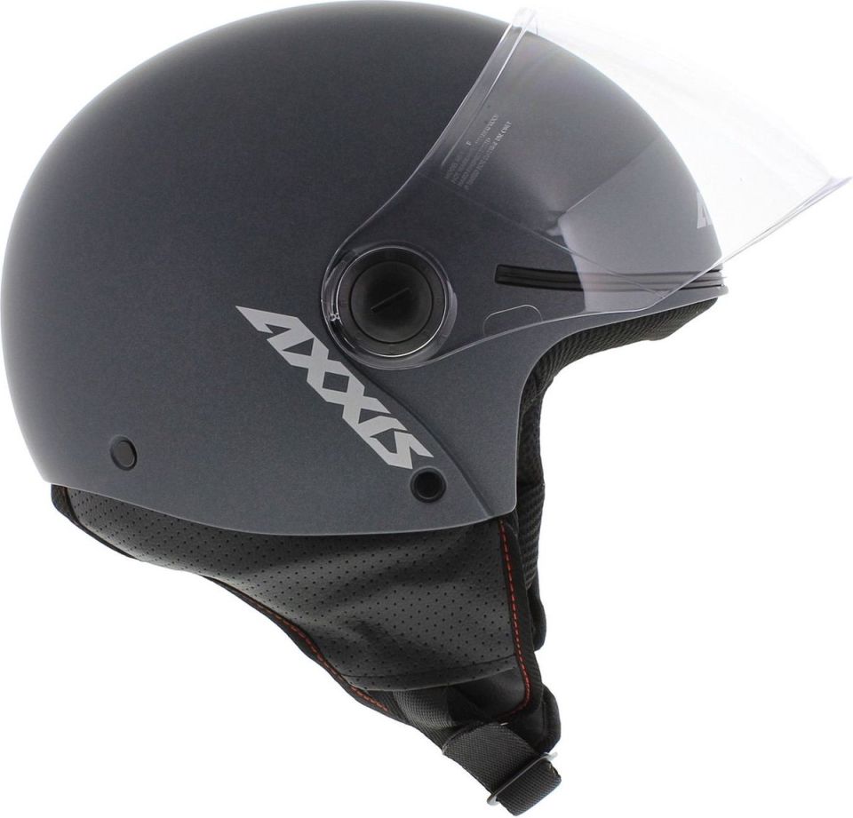Square S Solid A2 Matt Titanium Kask