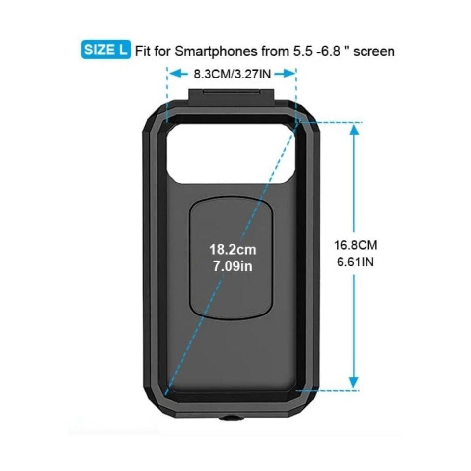 M18-54 Gidon Bağlantılı Su Geçirmez Telefon Tutucu