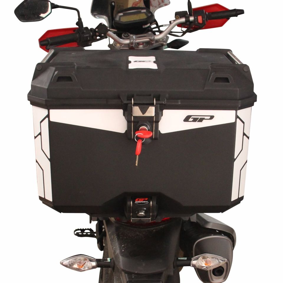 Universal 45 lt Plastik Motosiklet Çantası Siyah