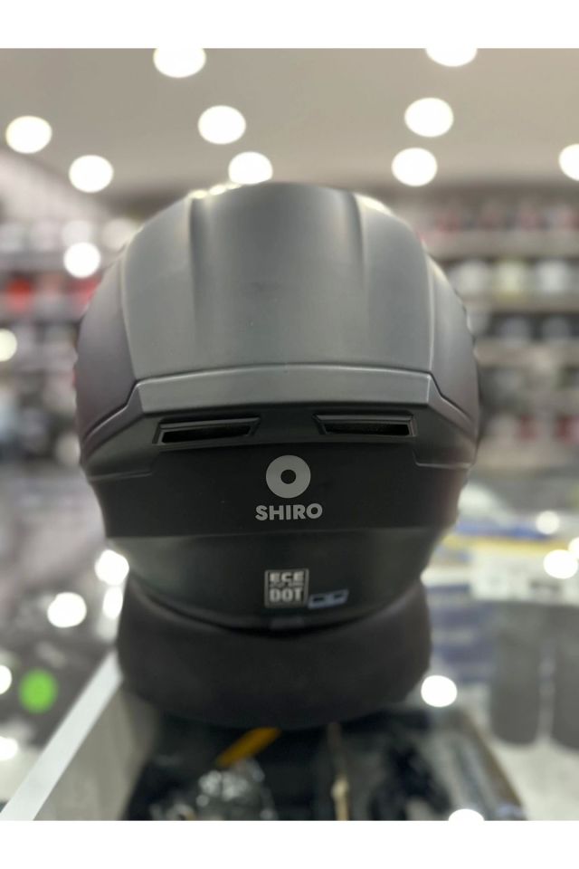 SH-870 Fighter Mat Black Kask