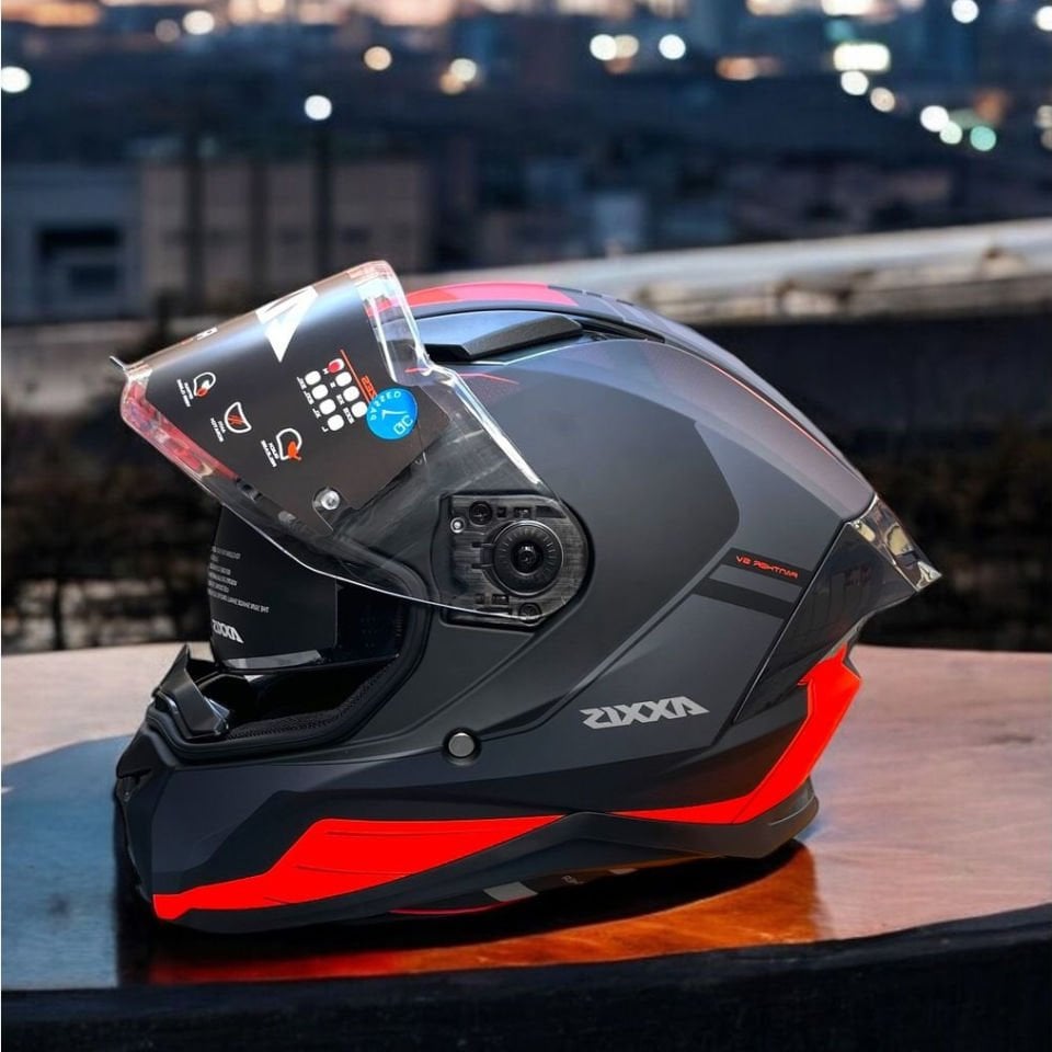 Panther SV Prestige B5 Matt Fluo Red Kask