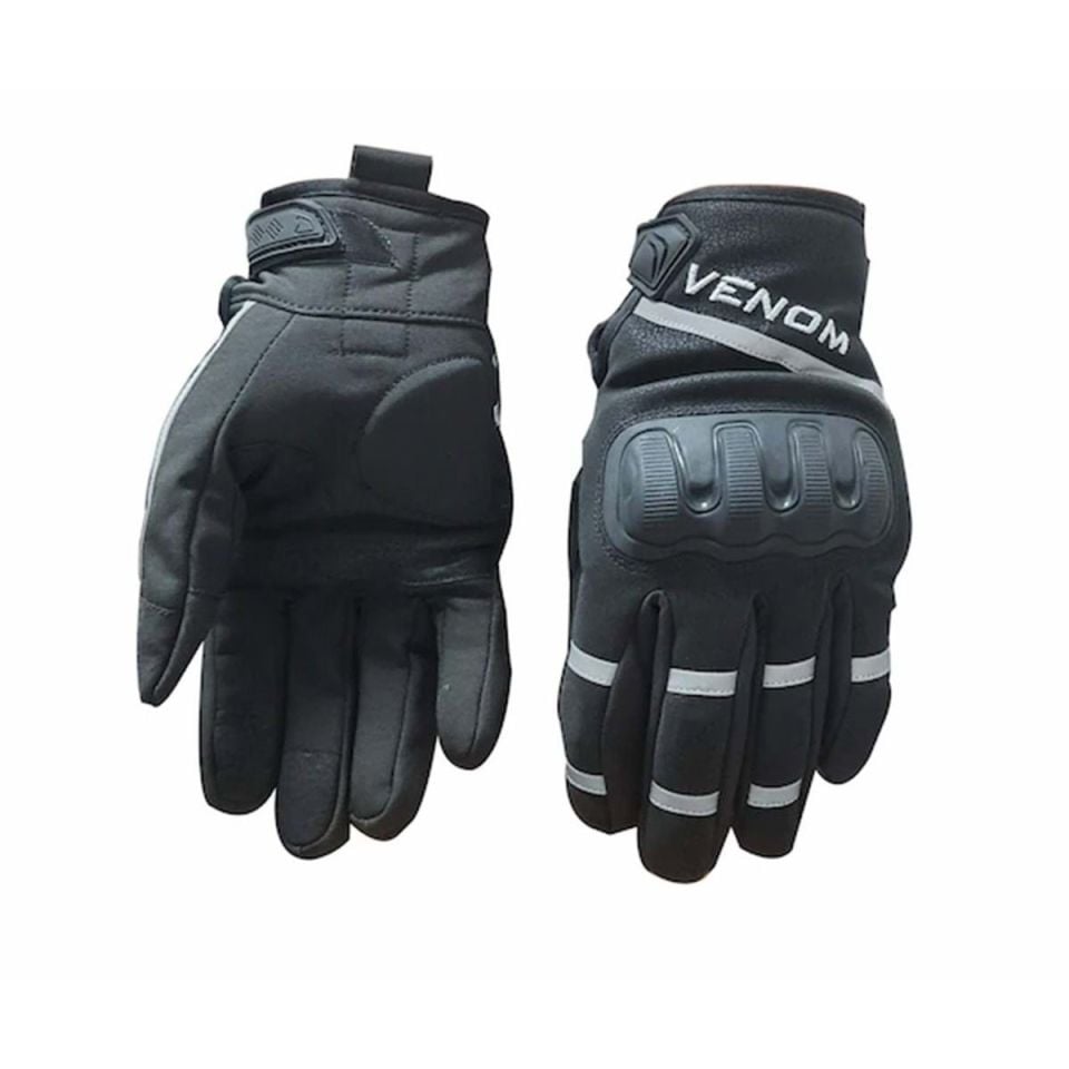 9010 Soft Shell Eldiven Siyah