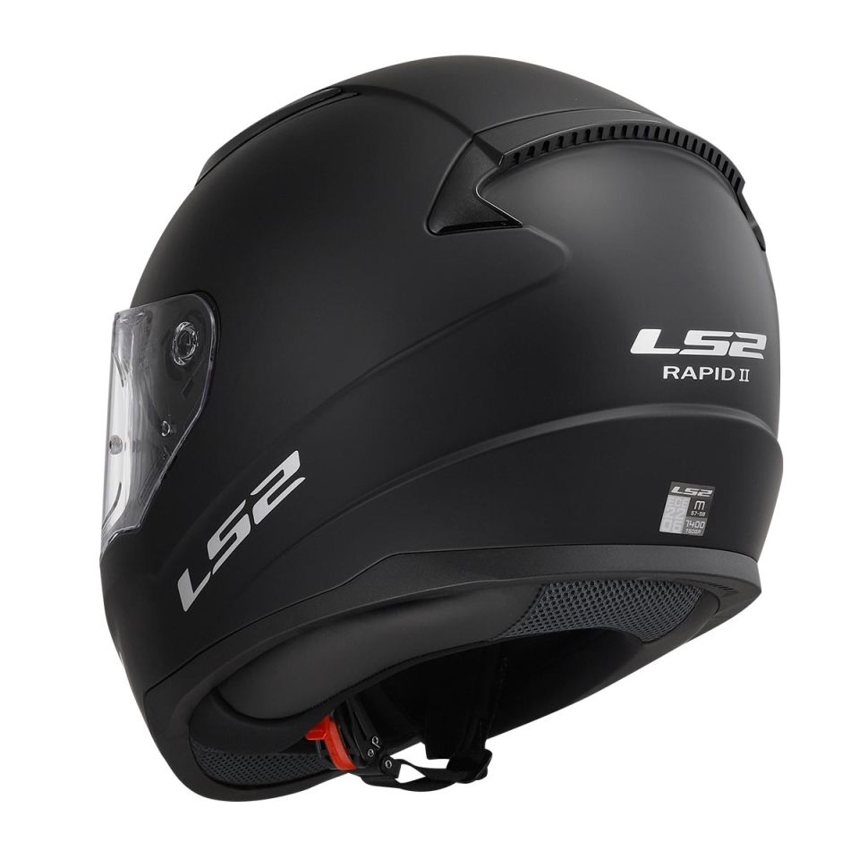 Rapid 2 Mat Siyah Kask