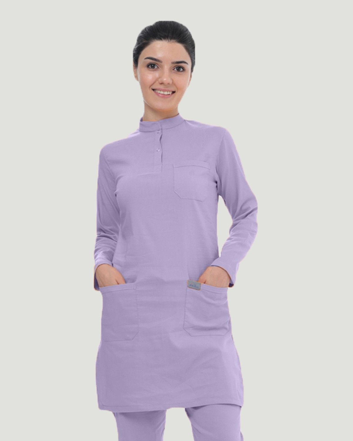 CORE-FLEX LİKRALI TESETTÜR UNİFORMA  TAKIM XS - Lila