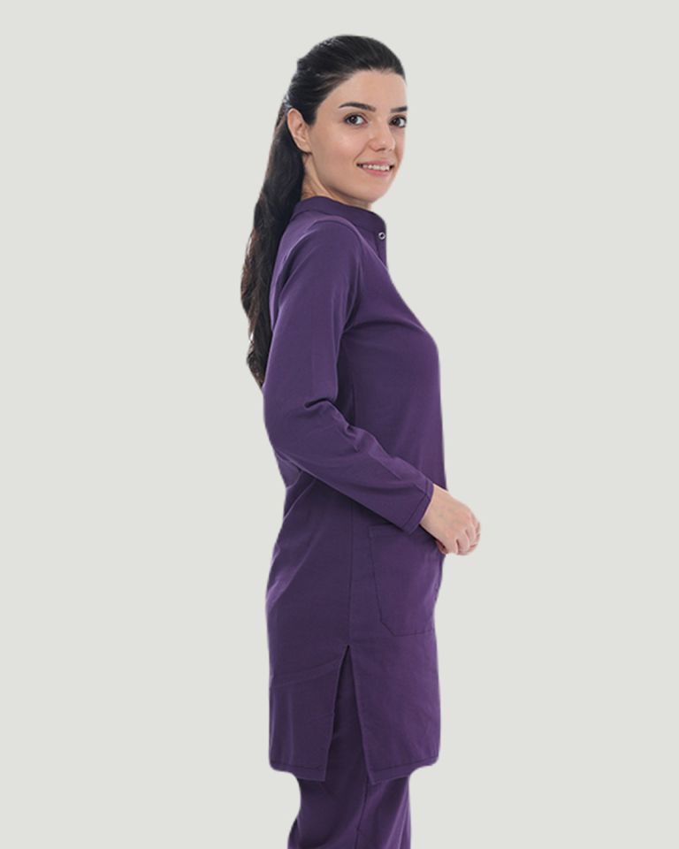 TEK ÜST U- FLEX LİKRALI TESETTÜR   S - Mor