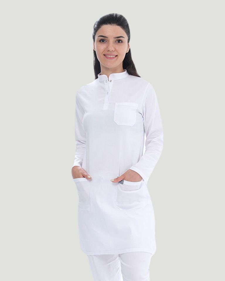 TEK ÜST U- FLEX LİKRALI TESETTÜR   Beyaz - XXL