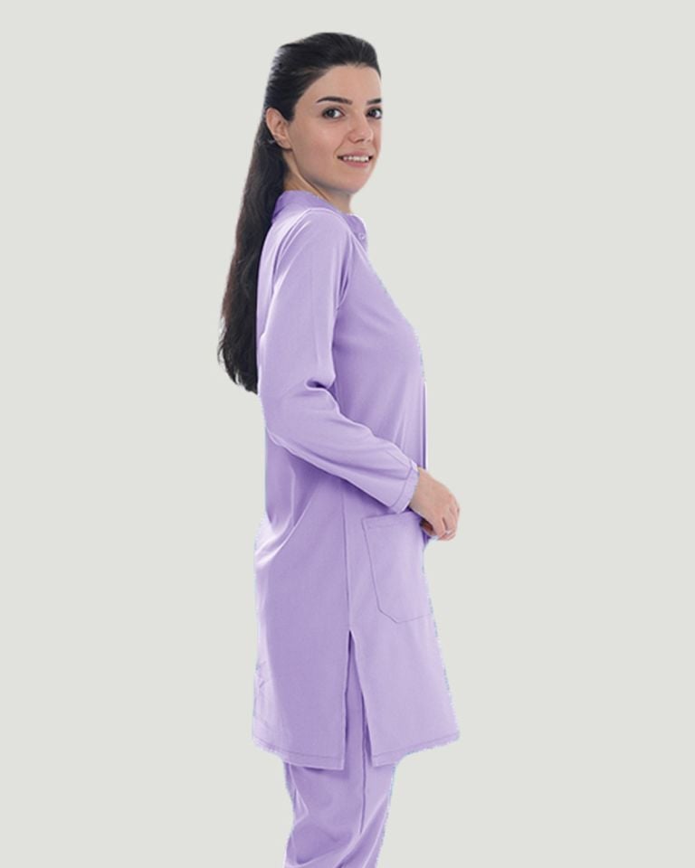 TEK ÜST U- FLEX LİKRALI TESETTÜR XS - Lila