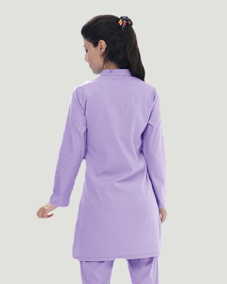 TEK ÜST U- FLEX LİKRALI TESETTÜR XS - Lila