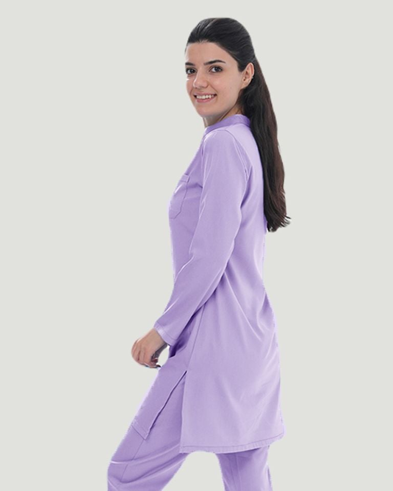 TEK ÜST U- FLEX LİKRALI TESETTÜR   M - Lila