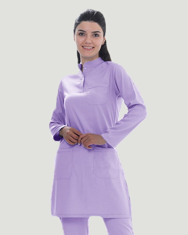 TEK ÜST U- FLEX LİKRALI TESETTÜR   XL - Lila