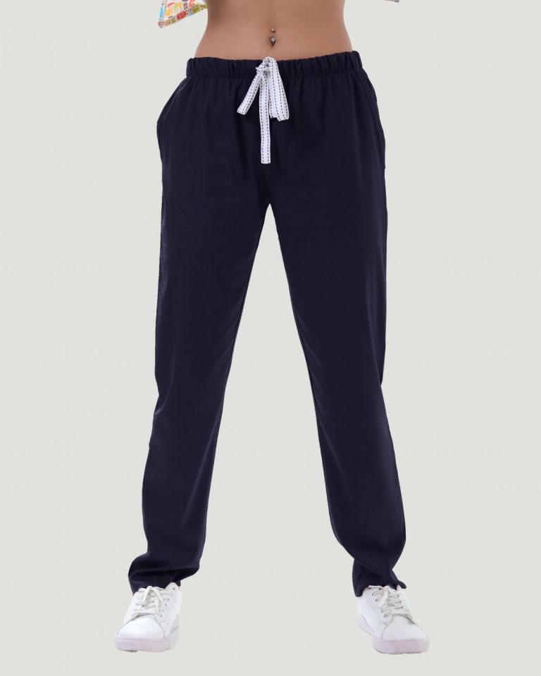 LİKRALI U-FLEX KADIN PANTOLON XS - Lacivert