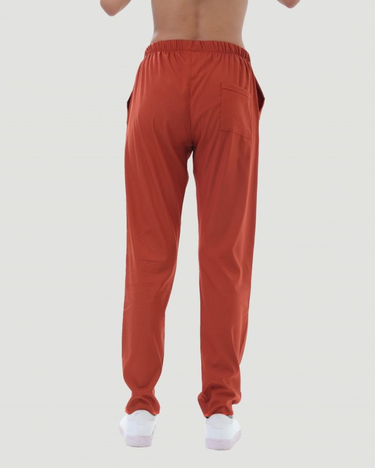 LİKRALI U-FLEX KADIN PANTOLON S - Yanık Turuncu