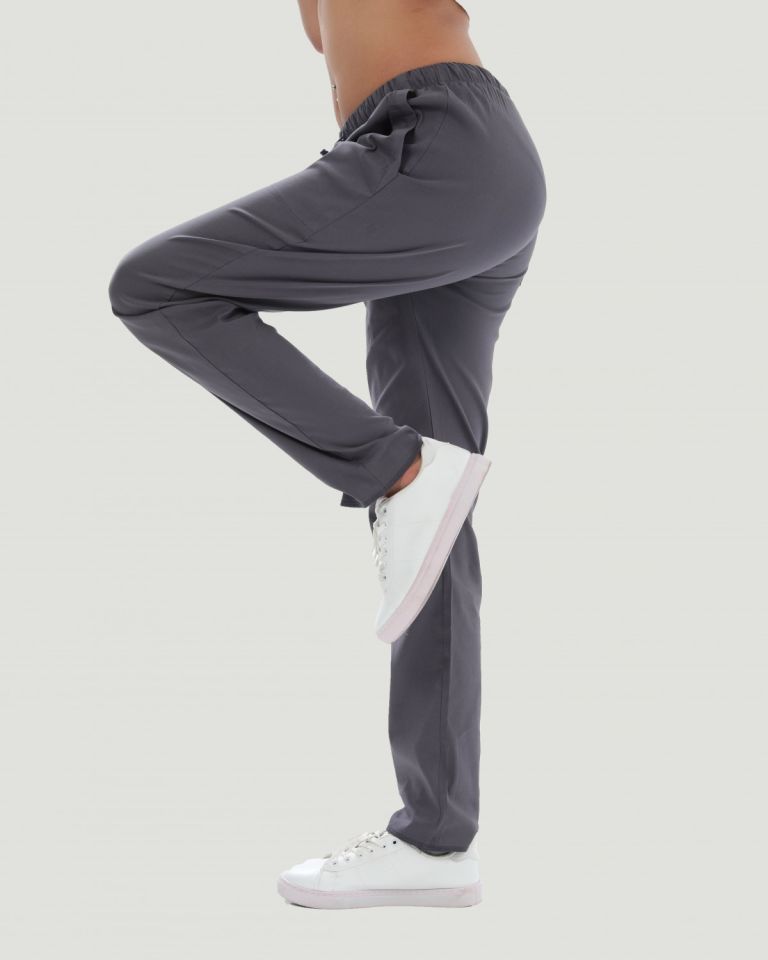 LİKRALI U-FLEX KADIN PANTOLON S - Gri