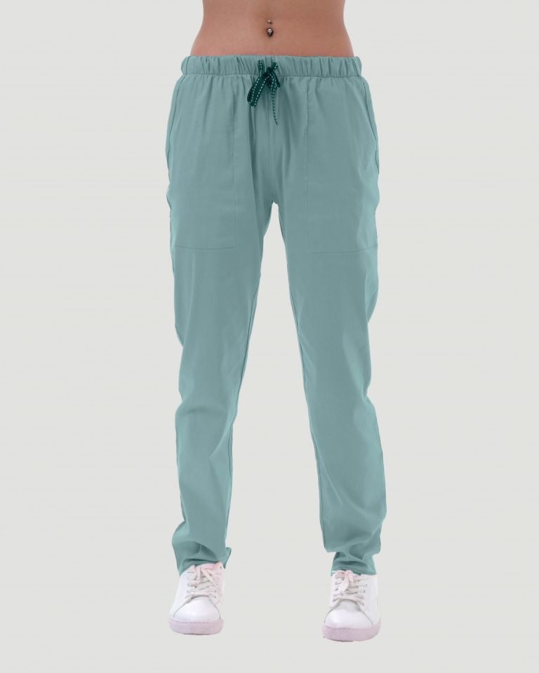LİKRALI U-FLEX KADIN PANTOLON M - Mint Yeşili