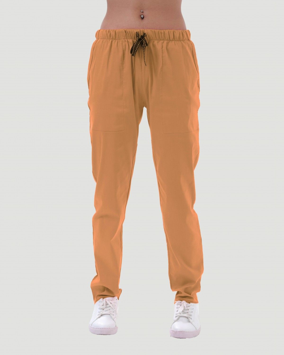 LİKRALI U-FLEX KADIN PANTOLON XXL - Koyu Hardal