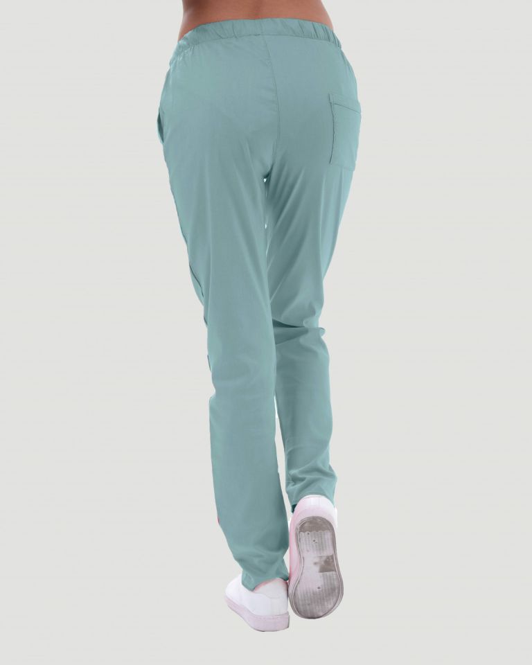LİKRALI U-FLEX KADIN PANTOLON XXL - Mint Yeşili