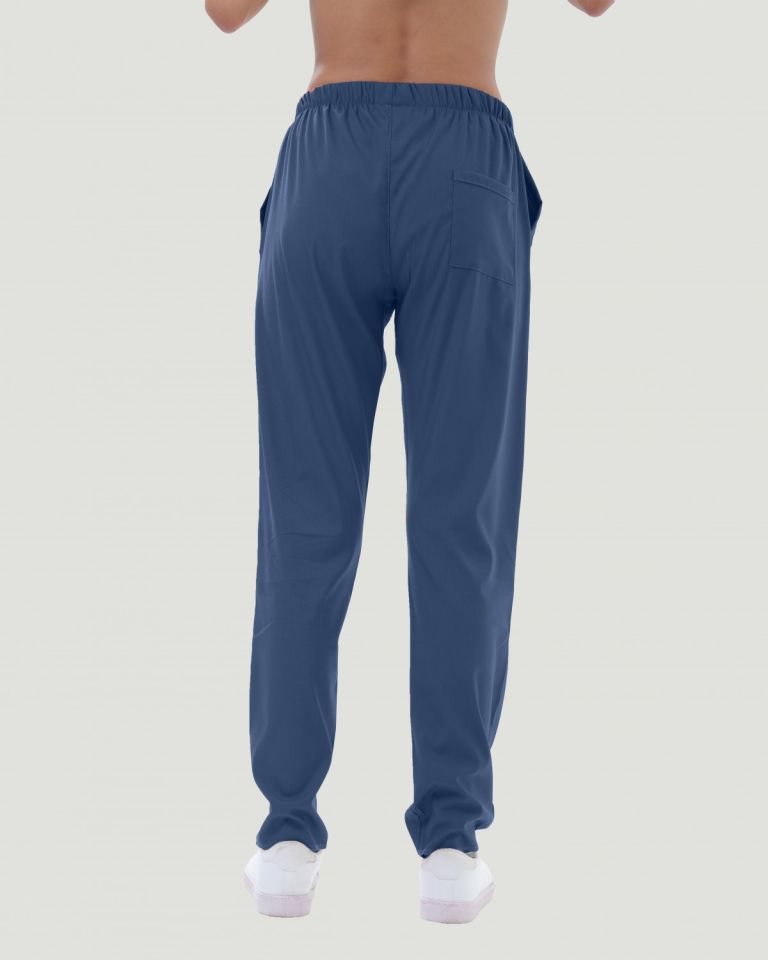 TERİKOTON KADIN  PANTOLON (İNCE KUMAŞ ) Indigo - XL