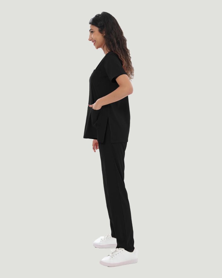U-FLEX LİKRALI KADIN CERRAHİ TAKIM M - Lacivert